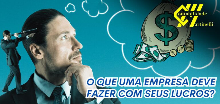 O QUE UMA EMPRESA DEVE FAZER COM SEUS LUCROS?